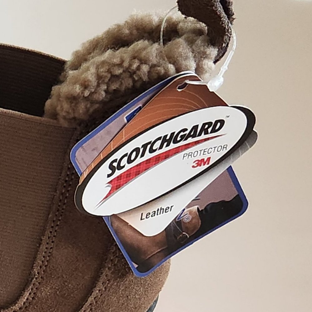 Weather Smart Easy Care White Mountain Brown Suede Boots. Size 9. NWT - Picture 11 of 16